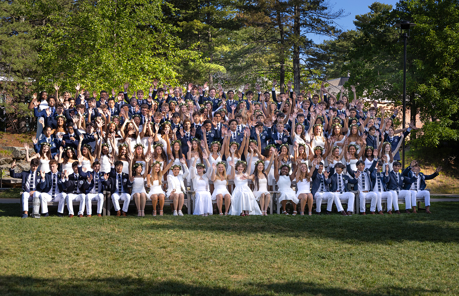 Noble and Greenough School Class of 2026 on the day of their graduation, May 29, 2026